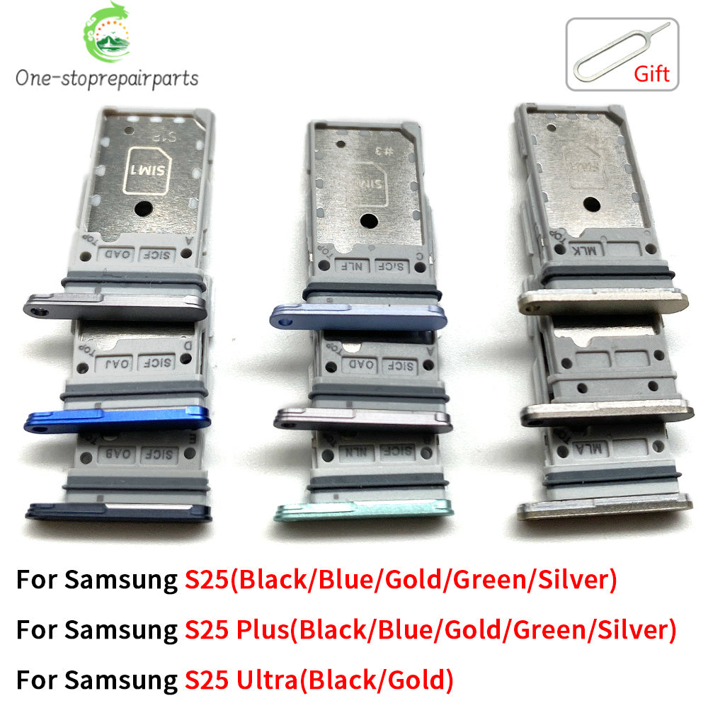 New For Samsung S25 Plus Ultra SIM Card Slot SD Card Tray Holder Adapter