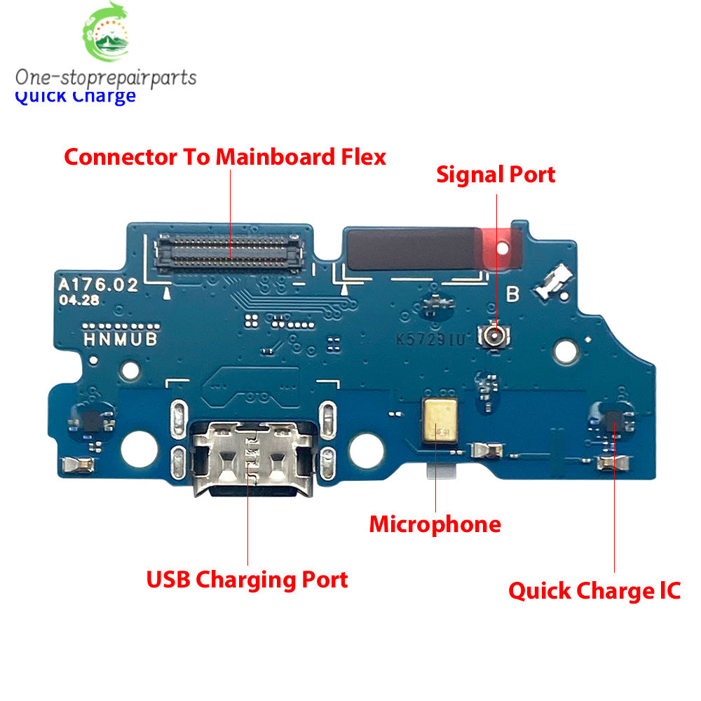 New For Samsung A06 A16 A26 A56 A07 A17 A37 A57 4G 5G Dock Connector Micro USB Charger Charging Port Flex Cable Microphone Board Samsung phone repair parts