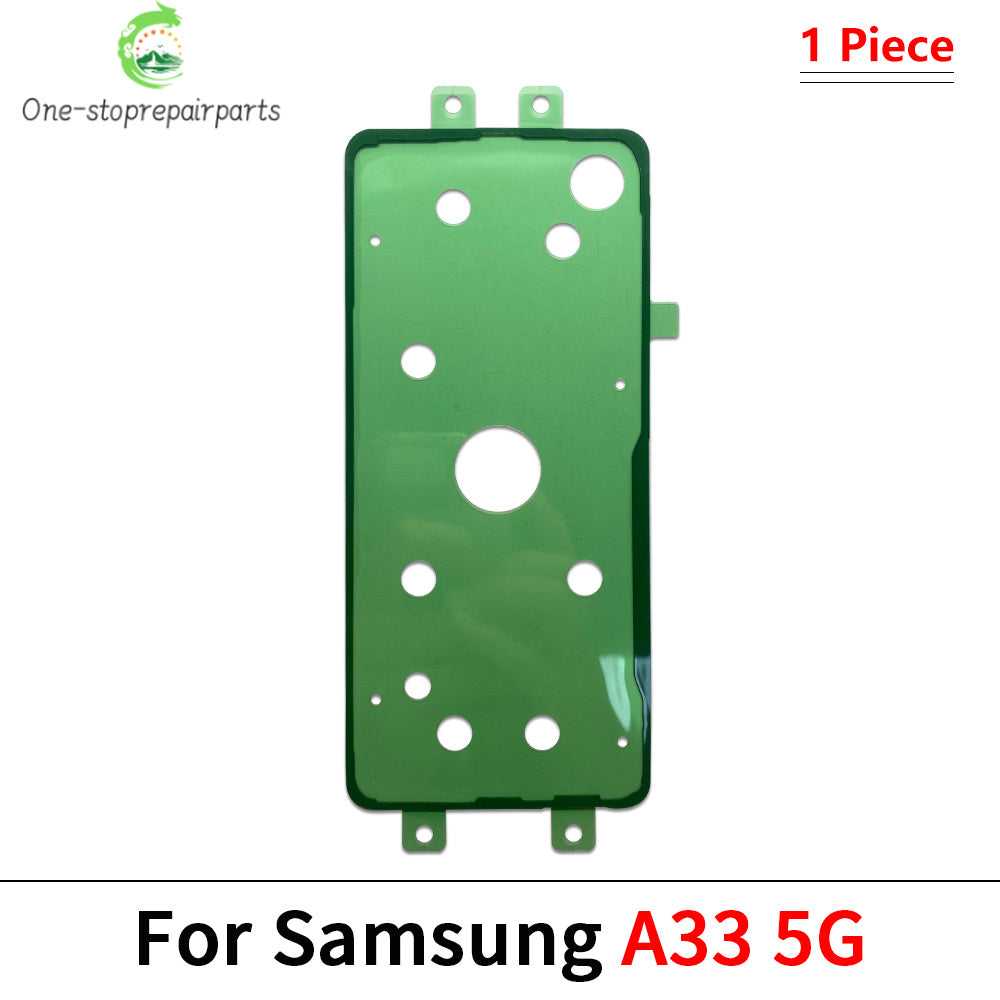 10Pcs/Lot, Back Battery Cover Door sticker Adhesive glue tape For Samsung A23 A33 A53 A73 A34 A54 A05 A05s A15 A25 A35 A55 4G 5G Samsung phone repair parts