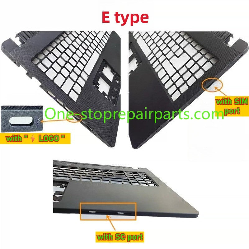 Upper case keyboard assembly for Acer TravelMate P215-52 P215-53 P50 N19Q8 US FR SP UK  topcase palmrest assembly
