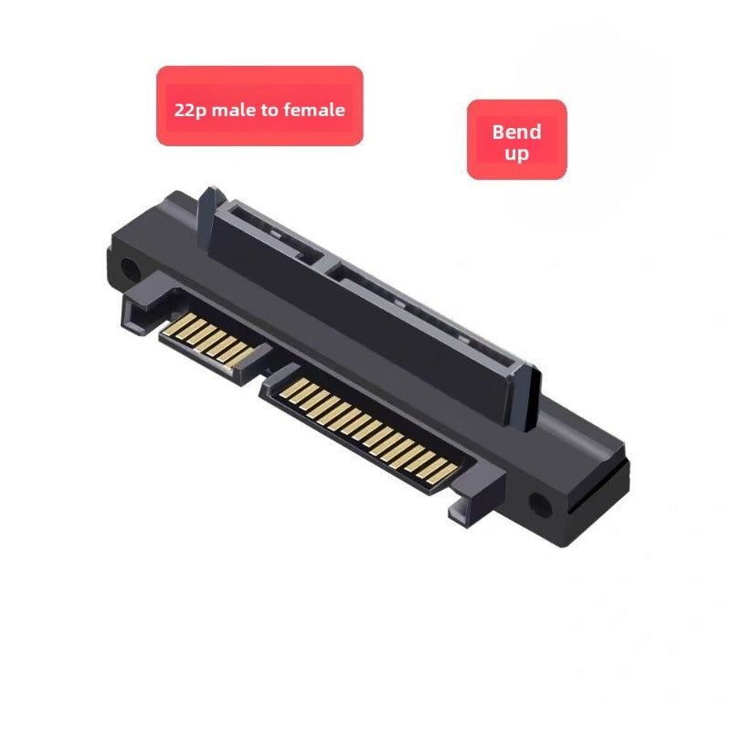 6Gbps SATA 22P SAS SFF-8482 22 Pin to 7 Pin +15 Pin SATA Hard Disk Drive Raid Converter SATA 7+15 22P Data Transfer Computer SSD Adapter repair tools