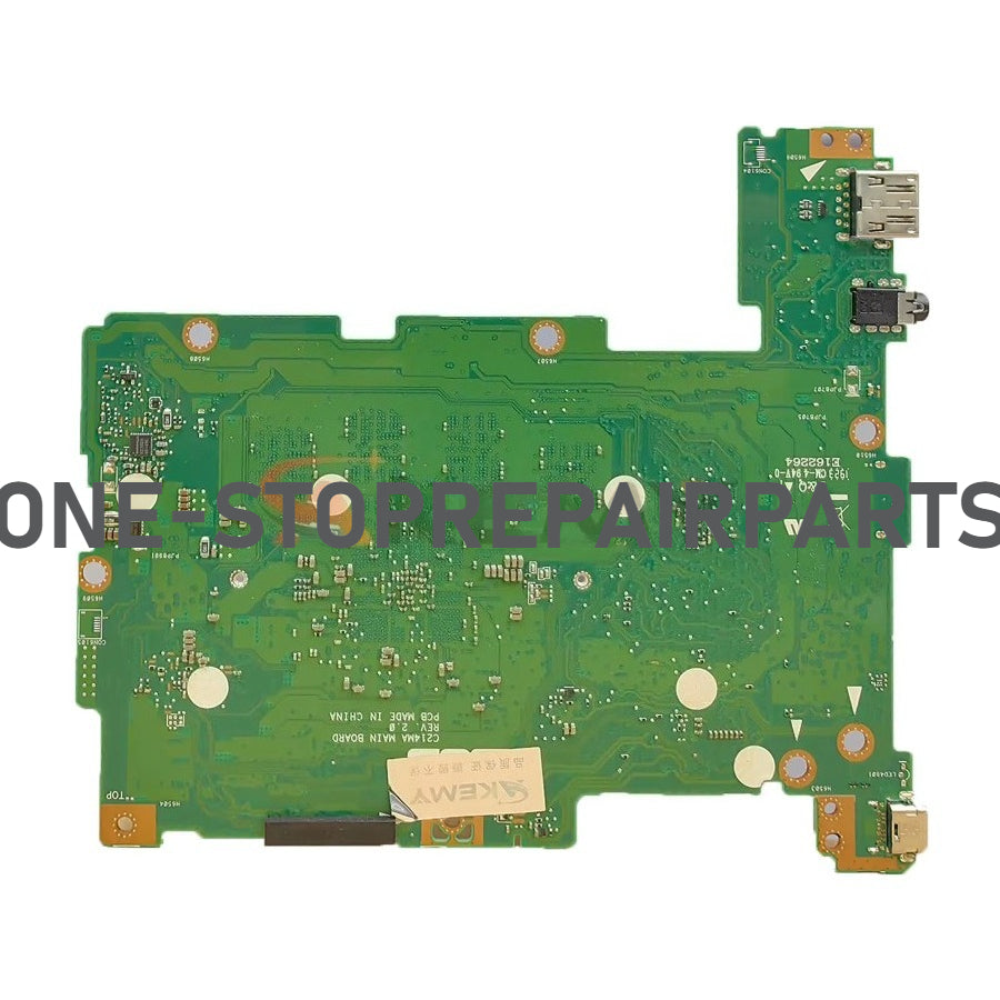 For ASUS Chromebook Flip C214MA  60NX0290-MB8000 Mainboard C214MA Motherboard with N4000 CPU 4GB RAM 32G/64G-SSD ASUS laptop repair parts