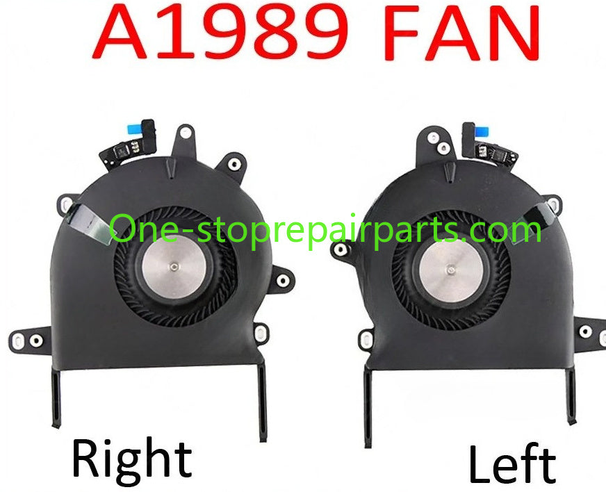 NEW FAN A1989 for MacBook Pro A1989 13" TouchBar Left Right CPU Fan Cooling Fan 2018 2019 Year EMC3214 EMC3358  Macbook repair parts