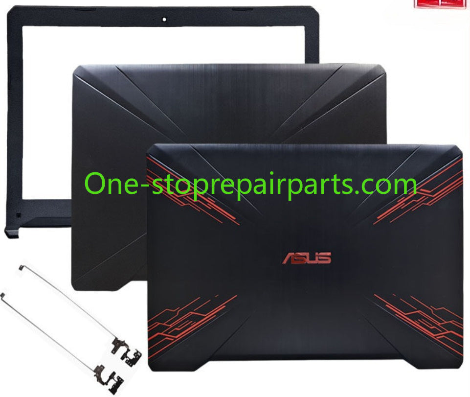 Cover case for ASUS FX80 FX80G FX80GE FX504 FX504G  lcd back housing bezel frame bottom upper topcse palmrest bottom D cover case hinge set cover