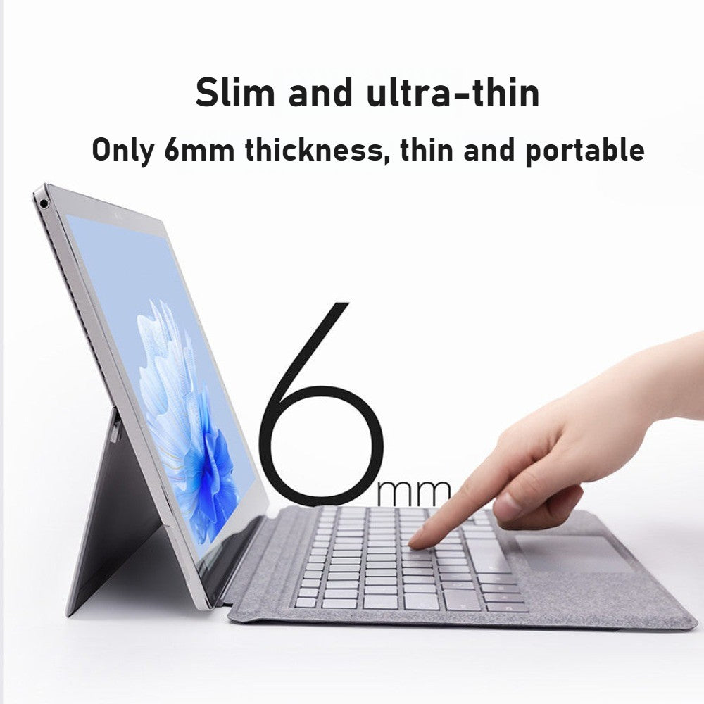 Replacement RGB Backlit Bluetooth Wireless Cover Keyboard For Microsoft Surface Pro 3 4 5 6 7 8 9 12 Pro X Go 1 2 3 Keyboard Backlit Trackpad Wireless