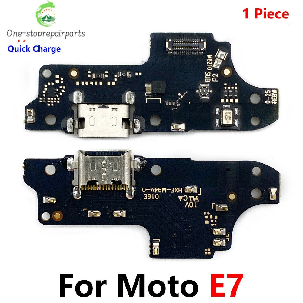USB Charger Charging Dock Port Connector Flex Cable For Moto E5 E6 E6s E6i E7 E7i Plus Power Play go E20 E30 E40 E32 E22 E13 E14 Motorola phone repair parts