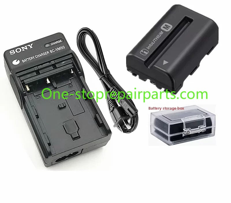 1600mAh Battery For Sony SLT-A57 58 A65 A77 A99 digitizer camera battery charger NP-FM500H BATTERY PACK BC-VM50 digital camera repair parts