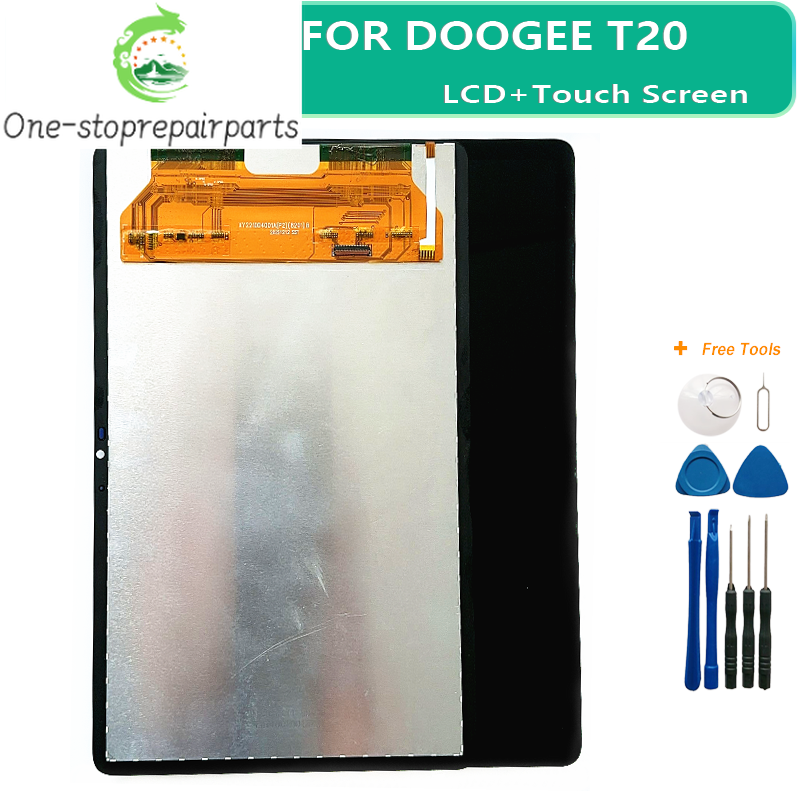 New Original Touch Screen LCD Display For DOOGEE T20 T20S Tablet PC Replacement Parts +Touch Screen Digitizer Disassemble Other brand Tablet repair parts