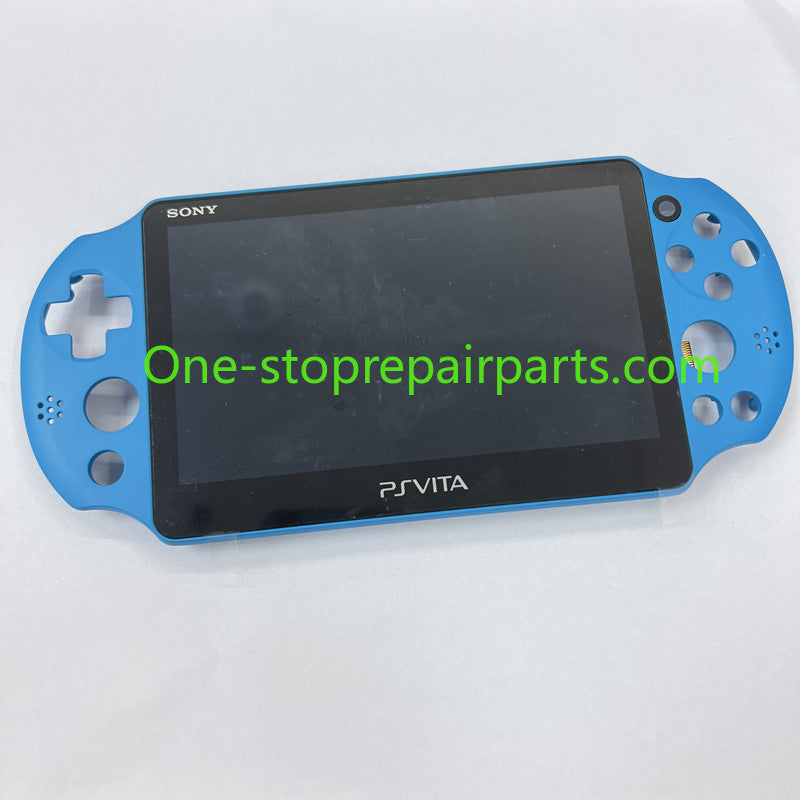 LCD Screen with frame assembly For PS Vita 2000 PSV 2000 PSVITA2000 Game Console Display Screen Replacement of Accessories Game console repair parts