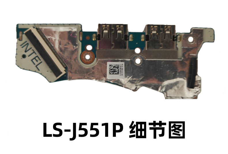 (Shipping fee not include)原装forLenovo  小新Air 14 ALC ITL 2021 开关板 USB小板 读卡器板SD卡