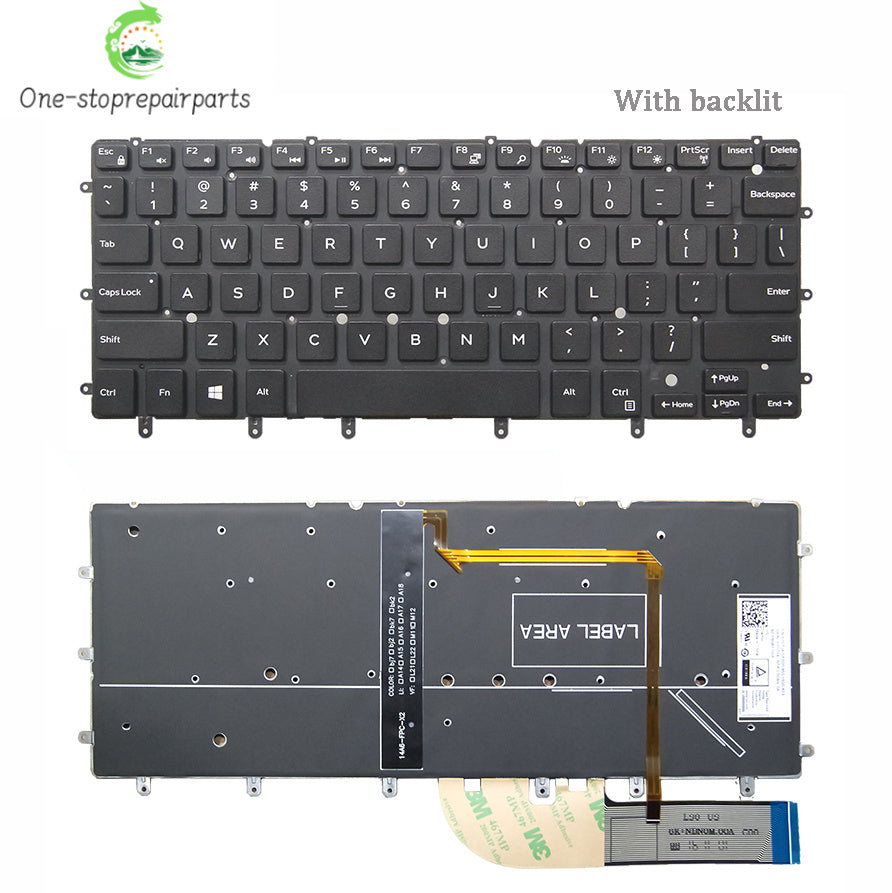New Laptop Keyboard For DELL Inspiron 15 7000 7548 7549 F41F P41F001 Dell laptop repair parts