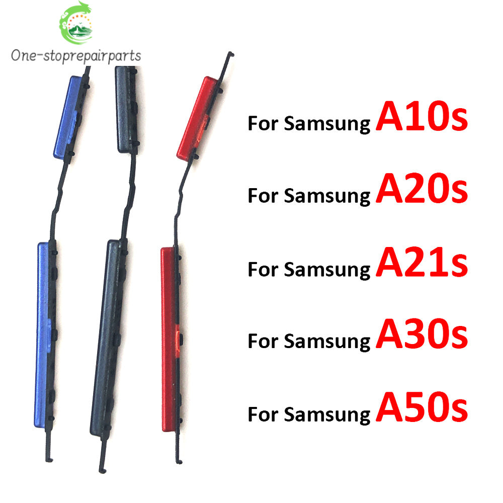 New Power Button + Volume Side Button Key For Samsung A10S A107F A20S A207F A21S A217F A30S A307F A50S A507F A21s Samsung phone repair parts