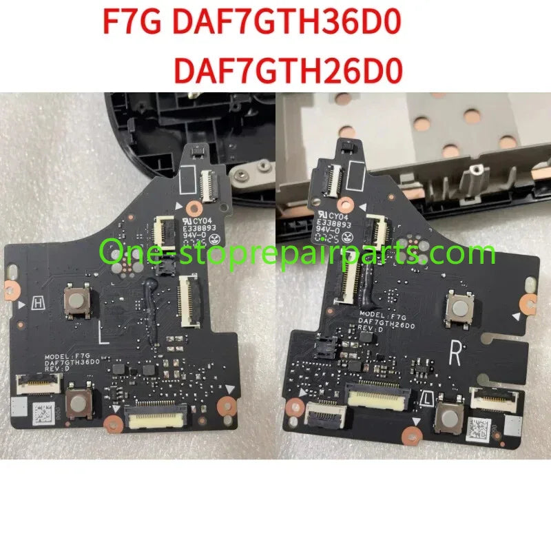 Left/Right button daughter board For Steam Deck OLED DAF7GTH26D0 DAF7GTH36D0 DAF7GTH46D0 Steam DAF7GTH56D0 F7G Valve Action Board Rev: D Steam Deck OLED Left&Right Button Board Replacement Game console repair parts