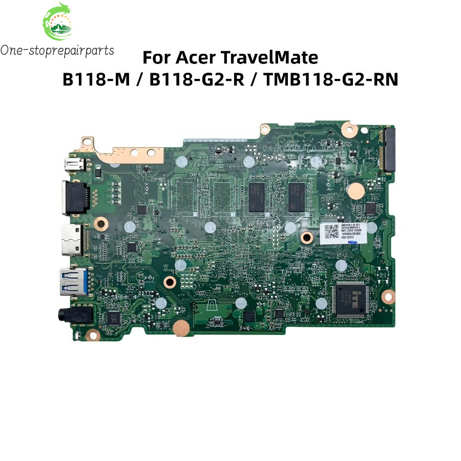 DAZHVAMB8C0 For Acer TravelMate B118-M B118-G2-R TMB118-G2-RN Laptop Motherboard With N4100 N5000 N5030 CPU 4G/8G-RAM NBVHR11016 Acer laptop repair parts
