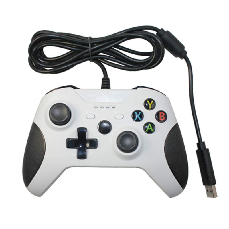 dual motor vibration dual Joystcik Plug and play without setup compatible with X ONE console PC devices Wired gamepad with headphone jack
