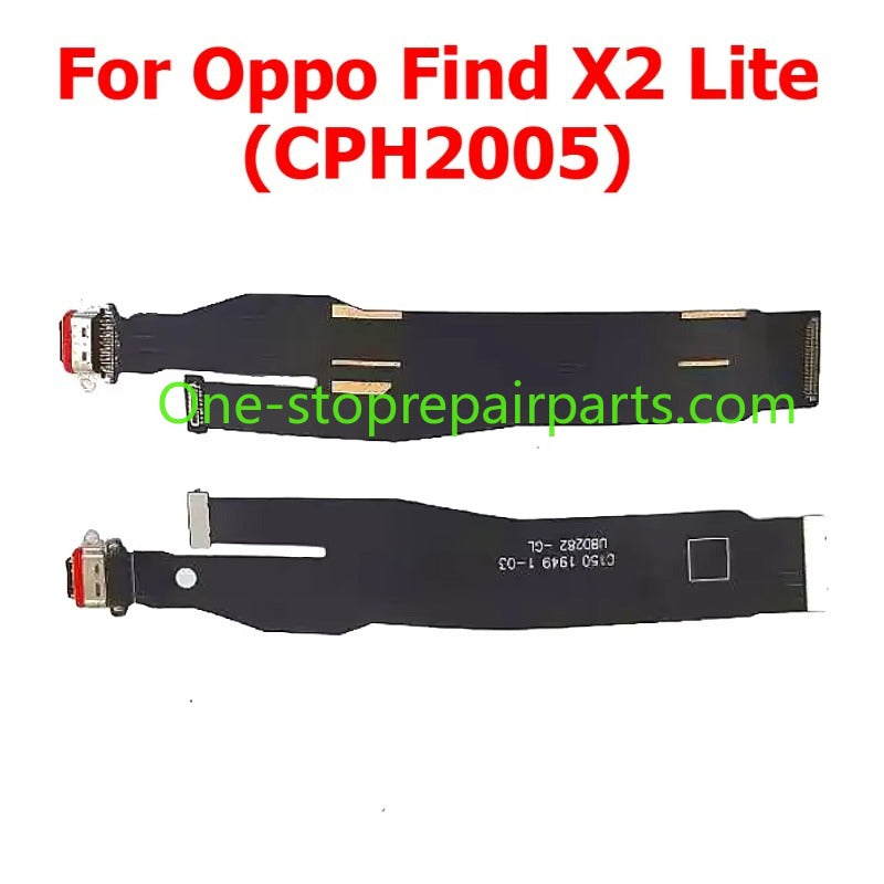 Charge Board For OPPO Find X5 Pro X3 Lite X2 Neo X 5G Charging Port Plate Ribbon Socket Usb Connector Phone Parts Flex Cables Oppo phone repair parts
