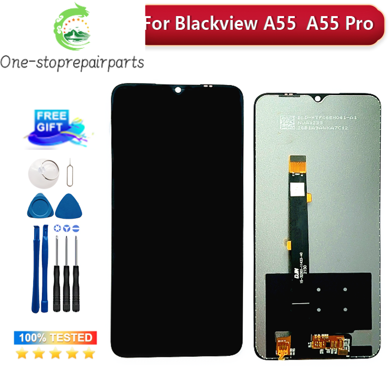 Original Display For Blackview A55 Pro LCD Display Touch Screen Assembly For Blackview A55 LCD Screen Display Phone LCD Parts Blackview phone repair parts