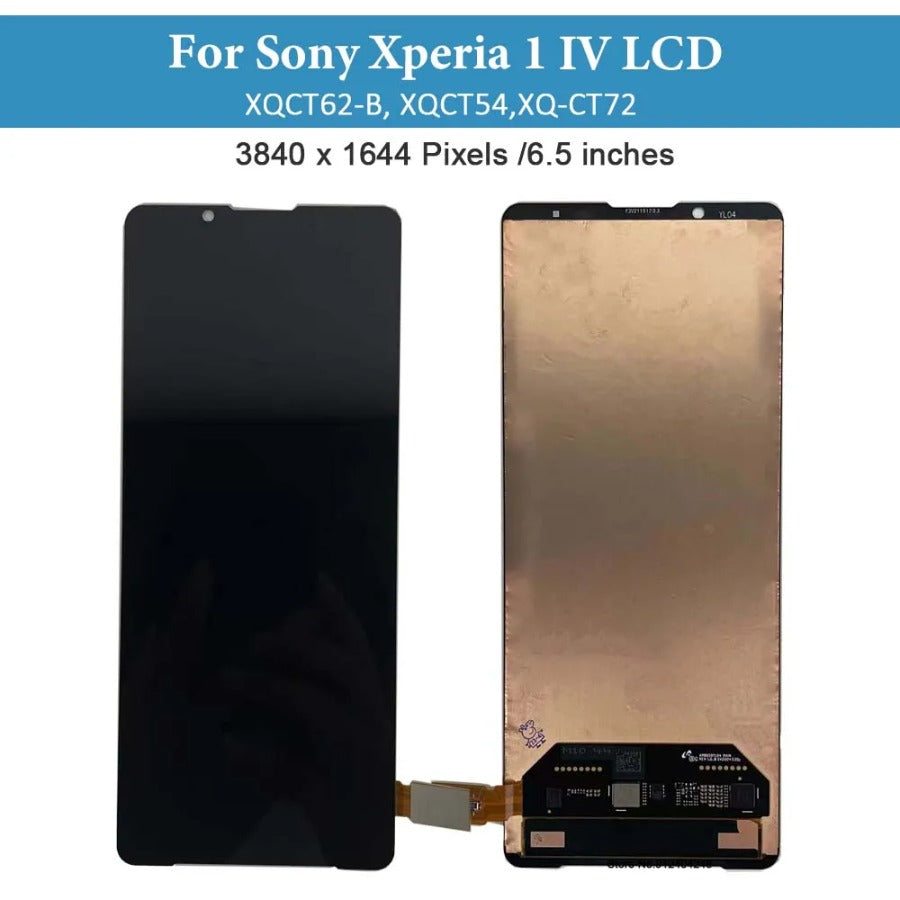 Original AMOLED For Sony Xperia 1 IV LCD Display Touch Screen Digitizer Assembly For Sony x1iiii XQCT62-B, XQCT54  LCD Screen Sony phone repair parts