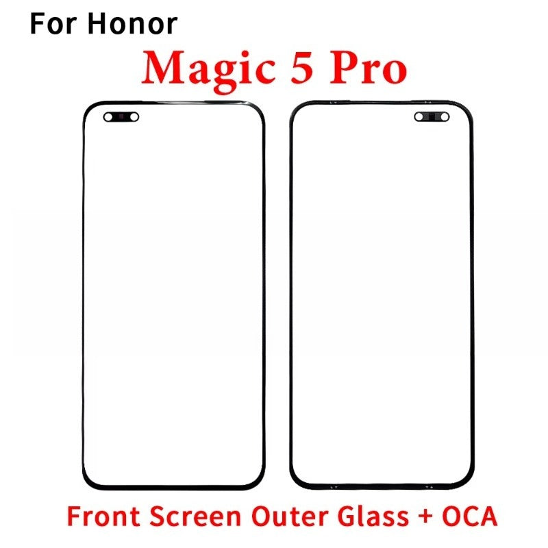 New Front Screen Outer Glass With OCA For Huawei Magic 5 6 Pro Lite / Honor 50 60 Pro SE Lite Huawei phone repair parts