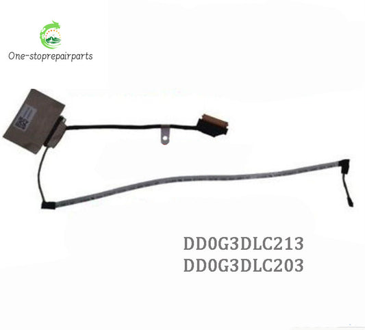 NEW ORIGINAL LCD Cable For HP OMEN4 OMEN5 15-DC 4K UHD 144HZ DD0G3DLC213 DD0G3DLC203 TPN-Q211 HP laptop repair parts