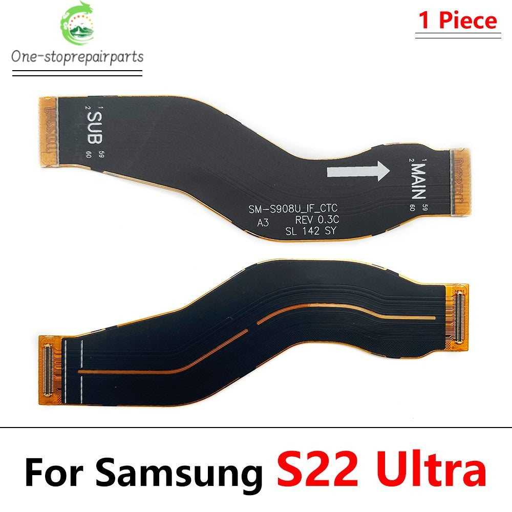 New Main Board Motherboard Mainboard Connector Board Flex Cable For Samsung S20 S21 S22 S23 S24 Plus Ultra Fe Samsung phone repair parts