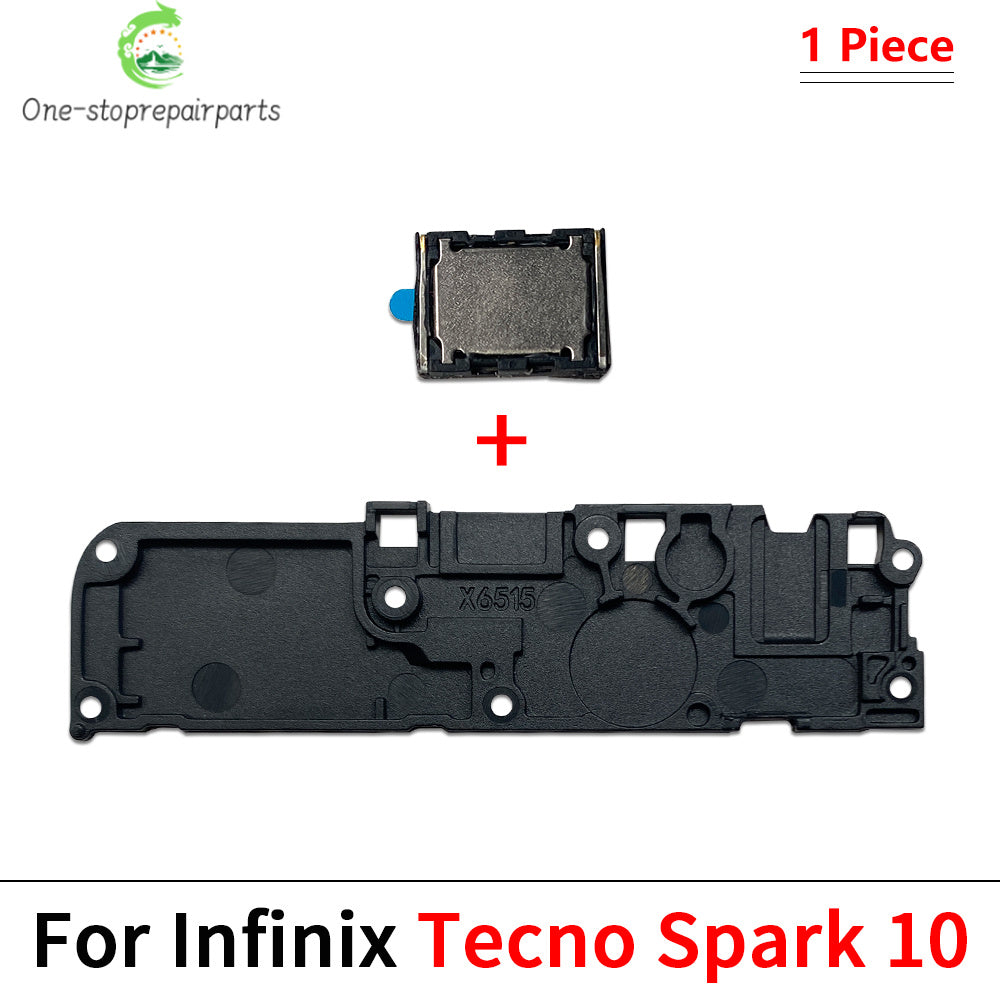 Loud Speaker Buzzer Ringer Flex Cable For infinix Smart 4 5 6 7 8 HD Plus Pro / For Tecno Spark 6 go 8 10 10C Pro 2024  infinix phone repair parts