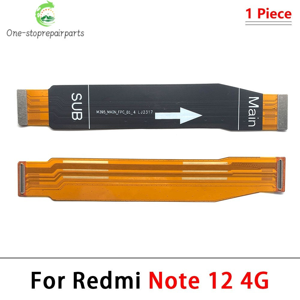 New For Xiaomi Redmi Note 8 9 9s 10 10s 11 11s 12 Pro Plus 4G 5G Main Board Motherboard Connector Board Flex Cable  Xiaomi  Xiao mi phone repair parts