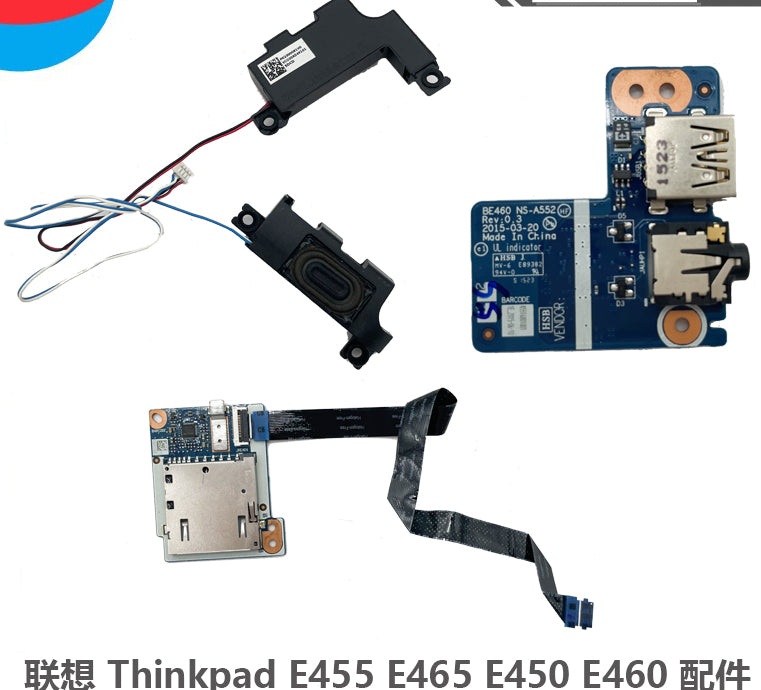 (Shipping fee not include)forLenovo Thinkpad E450 E550 E460 E465 喇叭 USB 音频板 读卡器 小板