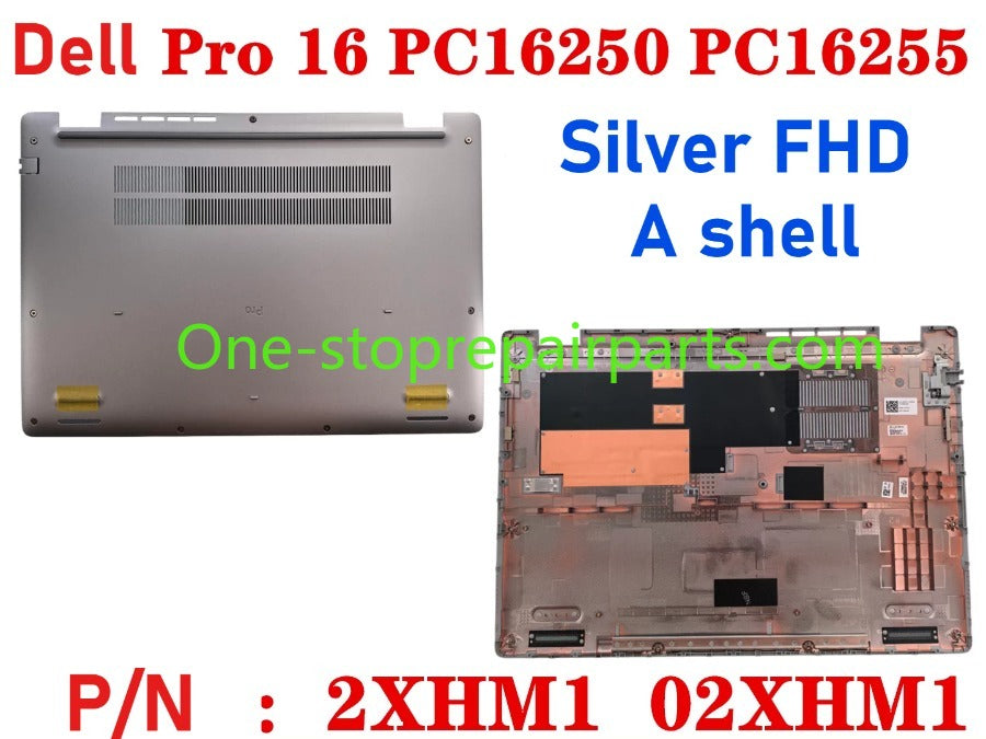 Cover case for Dell Pro 16 PC16250 PC16255 0D45TN 04TV1R 0FJ6FY 02XHM1 099TK0 02882N 0HNP7J 02XHM1 0GJX2F 0C8CKC 0964DF 0DR9PF 0HHMCK 0F9V30 0388WT 0H3K5C 0HR42X 01378G Lcd back housing bezel palmrest bottom lower cover hinge Dell laptop repair parts