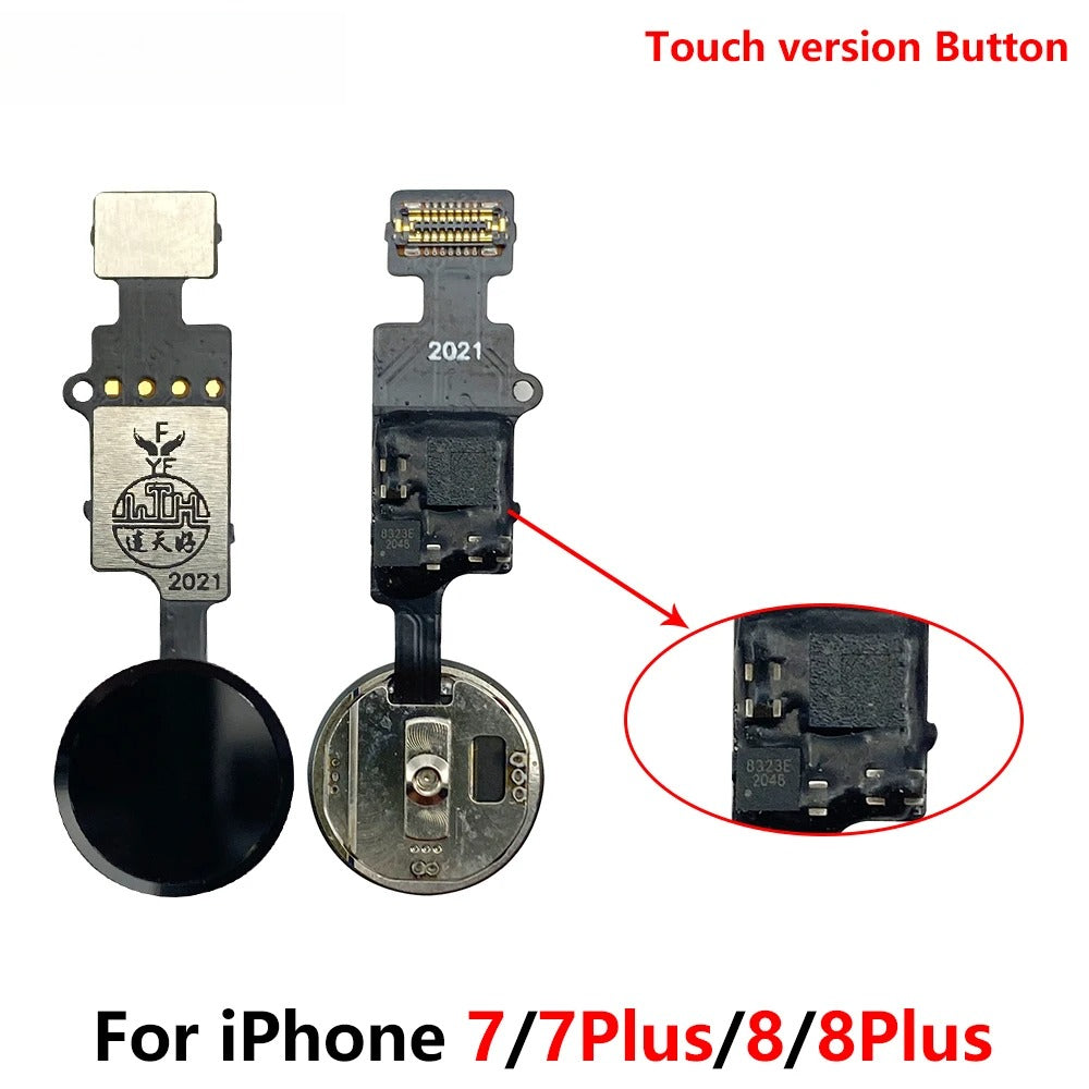 New Universal Home Button Key For iPhone 7 7G 8 8G Plus Back Menu Keypad Return Function Solution No Touch ID iPhone phone repair parts