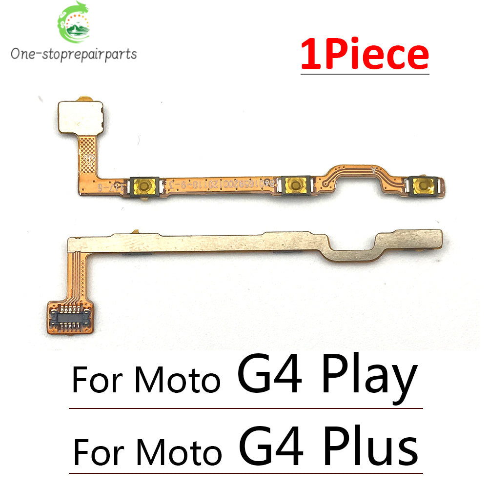 Power On Off Volume Button Flex Cable For Motorola Moto G5 G5s G6 G4 G8 G7 G9 Plus Play Power Lite Motorola phone repair parts