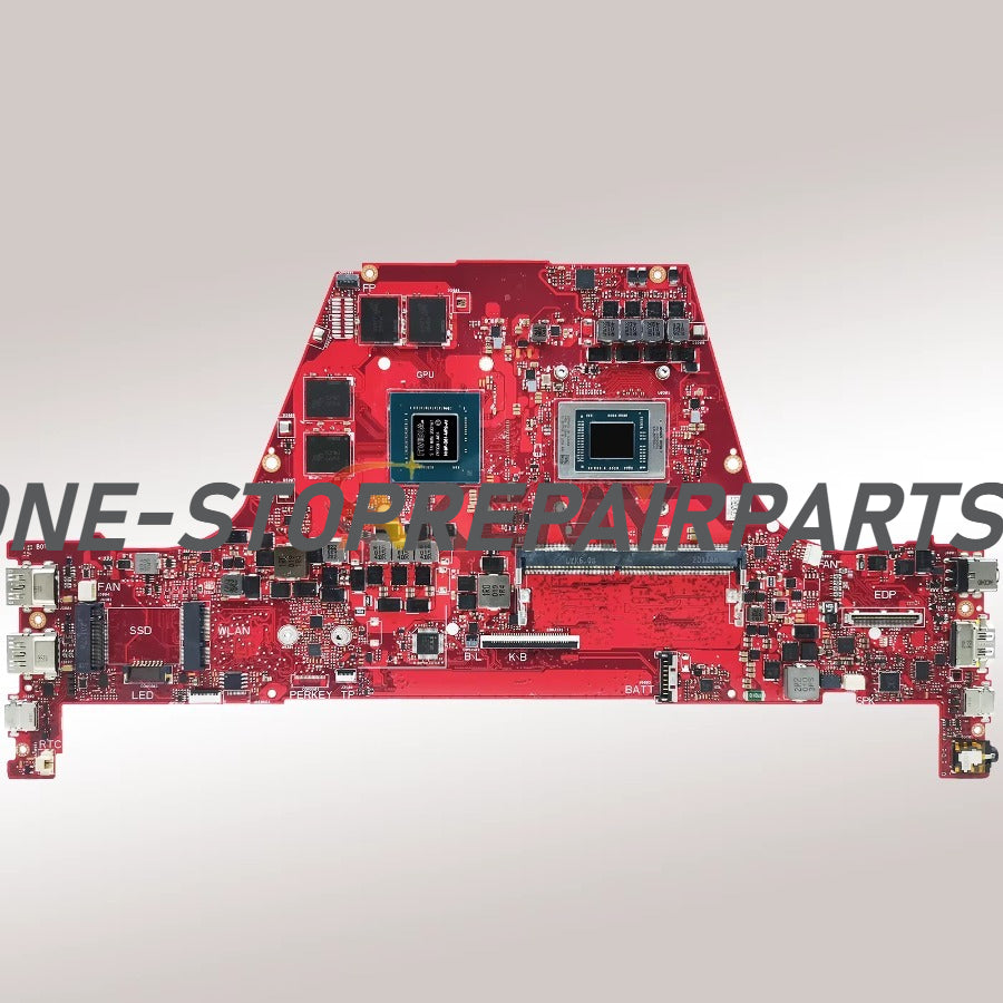 GA401IH Laptop Motherboard For ASUS ROG Zephyrus G14 GA401II GA401IH GA401I Notebook Mainboard With R5 R7 CPU 100% Tests OK ASUS laptop repair parts