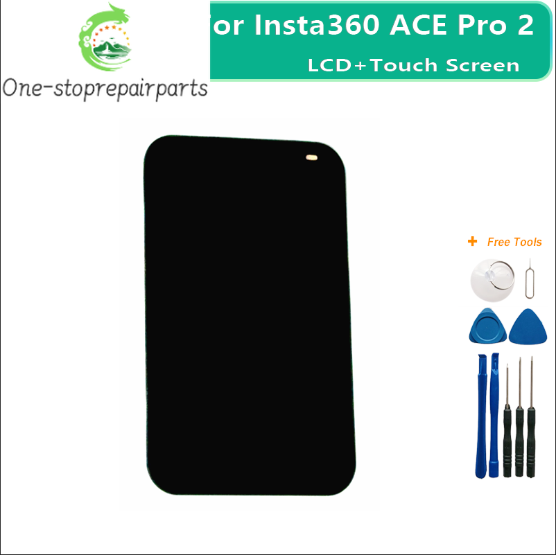 100% Testing New Original Touch LCD Display Screen with Backlight Repair Parts for Insta 360 ACE Pro 2 Action Cam Other Brand Phone repair parts
