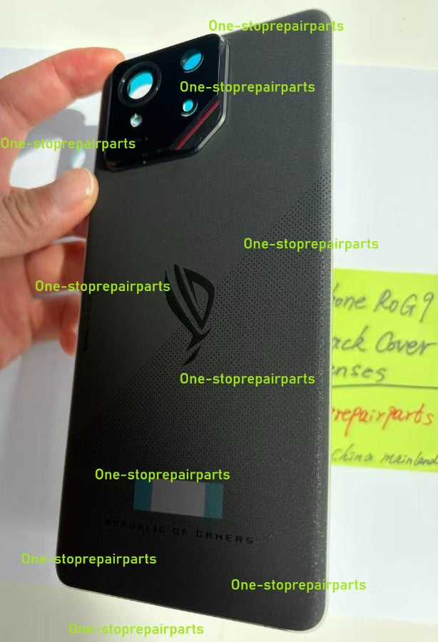 ASUS phone ROG6 6D ROG9 ROG8 Pro glass back cover battery cover back cover repair parts ASUS phone repair parts