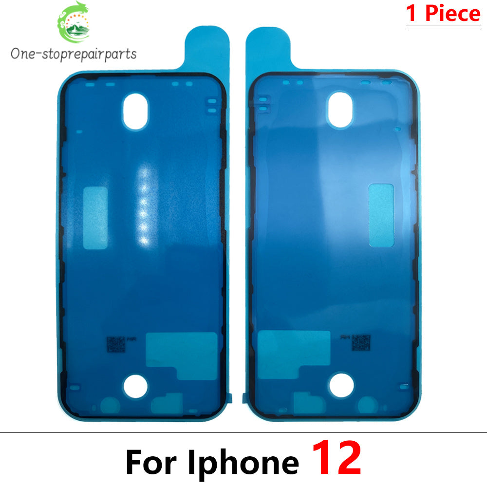 10Pcs/Lot, Waterproof Sticker LCD Screen Adhesive Frame Seal Tape For iPhone 11 12 13 14 15 16 Pro Max Mini Plus iPhone phone repair parts