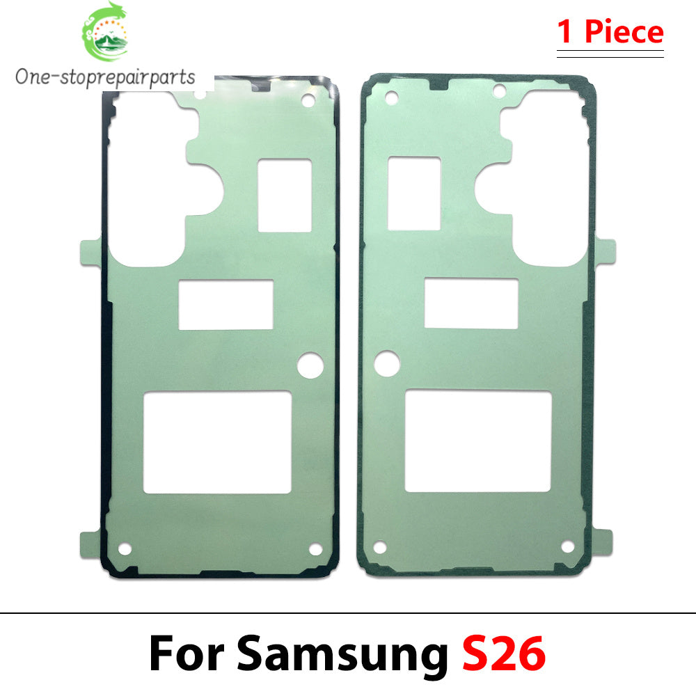 OEM Back Battery Sticker Adhesive For Samsung S20 S21 S22 S23 S24 S25 S26 Plus Ultra Fe 4G 5G Waterproof Back Cover Sticker Samsung phone repair parts