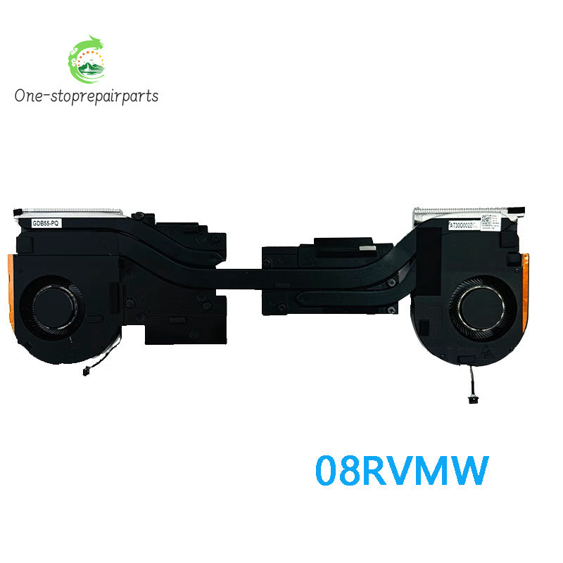 NEW Original LAPTOP CPU GPU Cooling Fan With Heatsink For Dell Precision 7550 7560 03XNJY 08RVMW Dell laptop repair parts