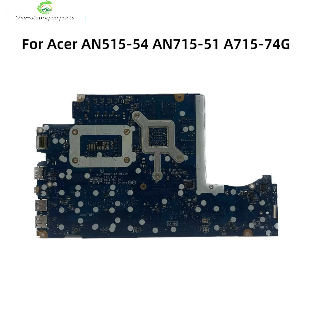 EH5VF LA-H501P For Acer AN515-54 AN715-51 A715-74G Laptop Motherboard With i5-9300H i7-9750H CPU GTX1050 3GB-GPU GTX1650 4GB-GPU Acer laptop repair parts
