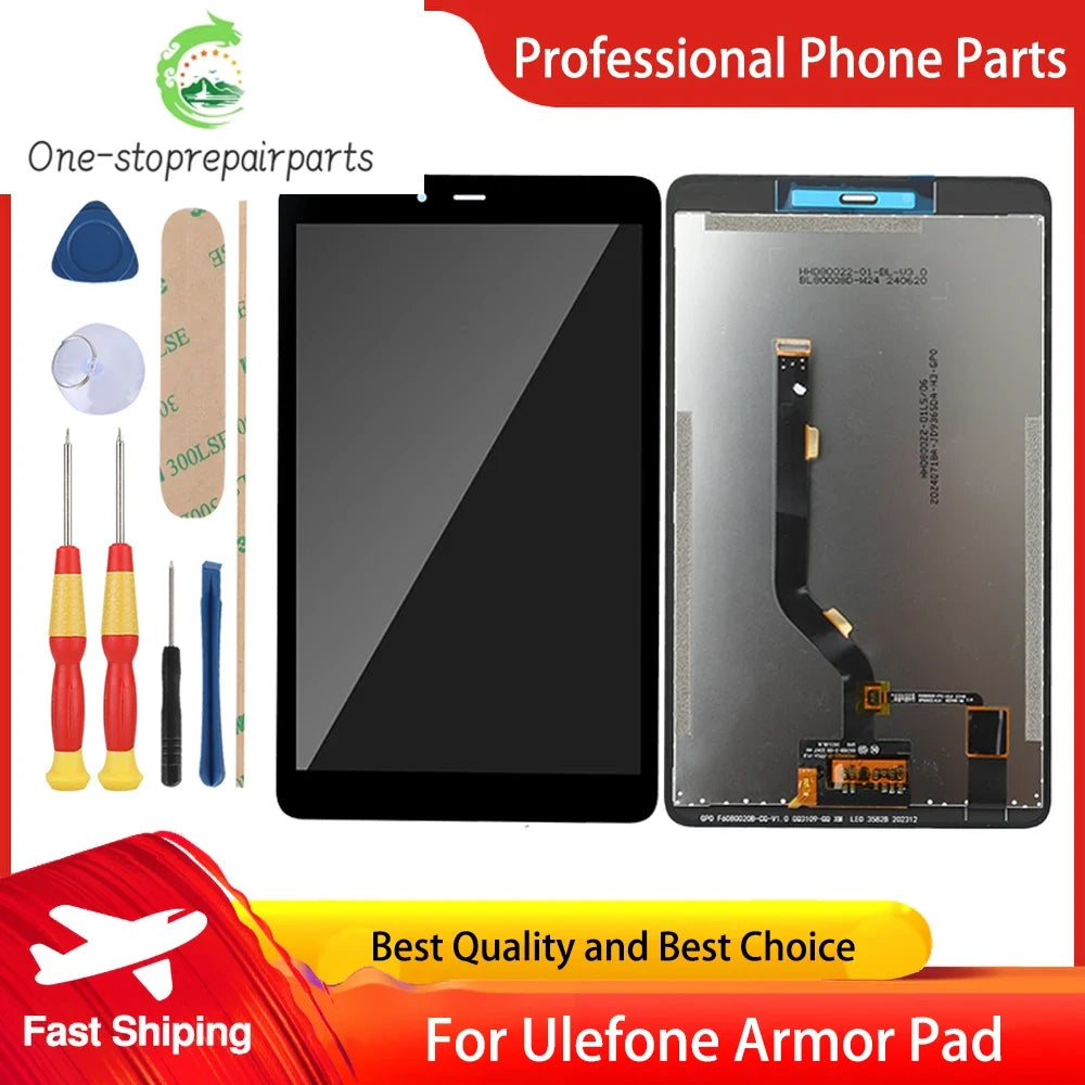 For Ulefone Armor Pad Lite/Pad Pro Armor Pad 2/Pad 3 Pro/Pad 4 Ultra/Pad 5 Pro/Pad 5 Ultra Rugking Pad Pro LCD Touch Screen Other brand Tablet repair parts