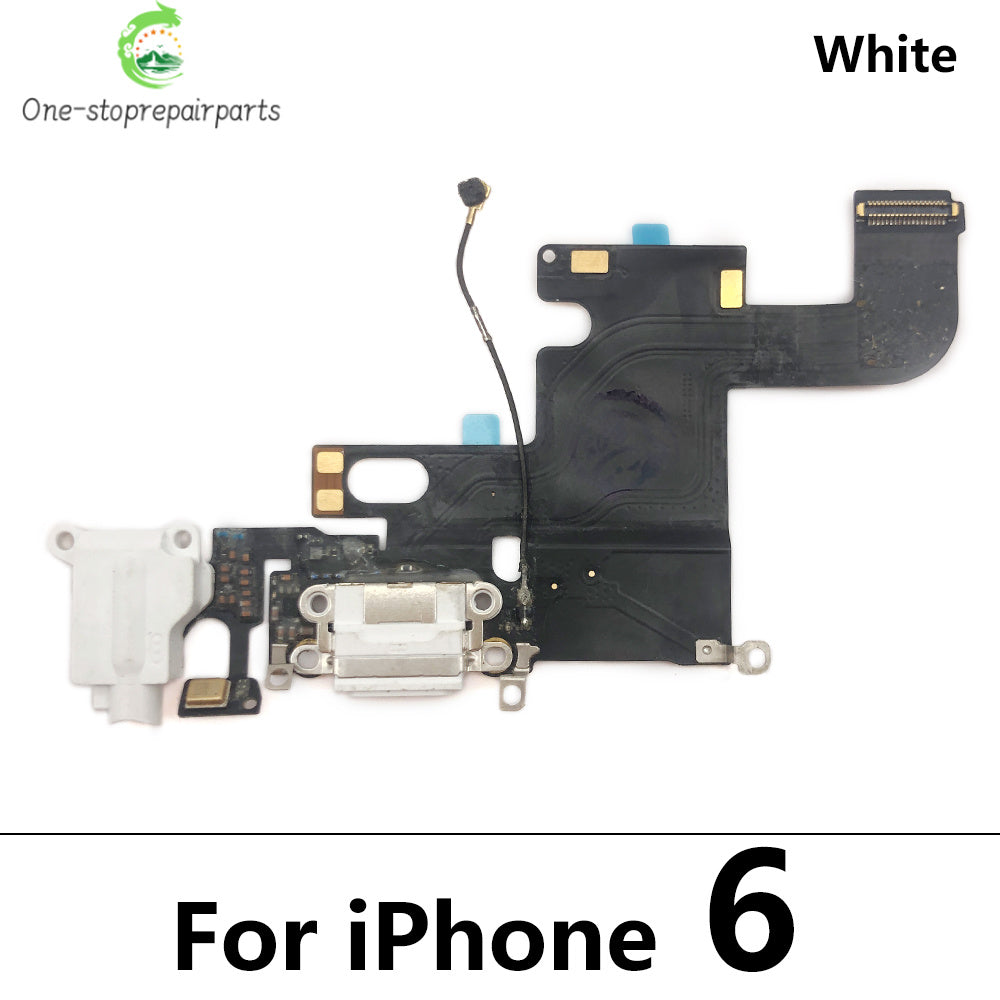 10Pcs/Lot, USB Charging Port Mic Microphone Dock Connector Board Flex Cable For iPhone 6 6G 6S 7 7G 8 8G Plus Repair Parts iPhone phone repair parts