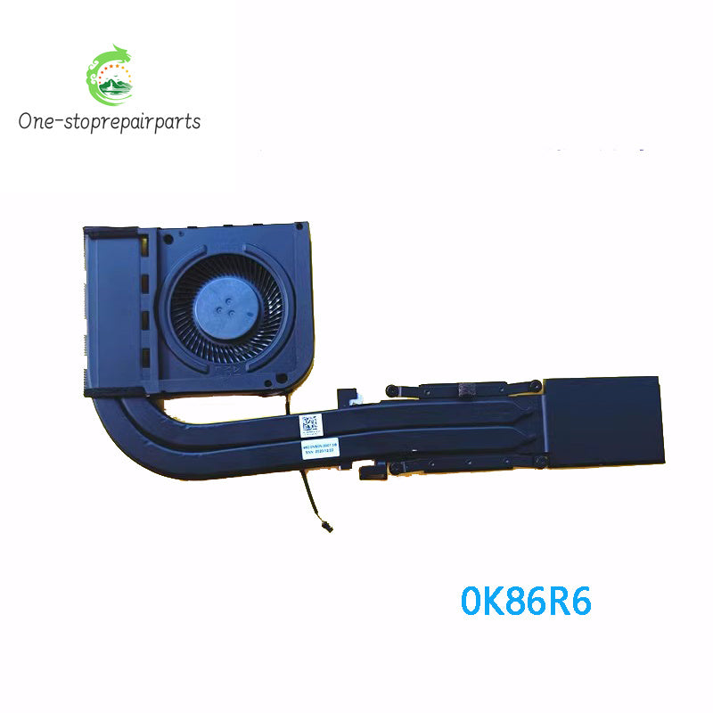 NEW ORIGINAL Laptop LAPTOP CPU With Heatsink Cooling Fan For DELL Precision 5521/3561 Latitude 5521 0K86R6 0J8JGV Dell laptop repair parts