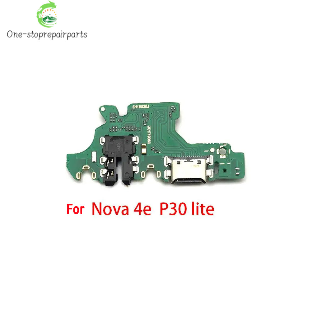 USB Charging Charger Port Dock Connector Flex Cable Microphone For Huawei Nova 2 Plus 2S 3 3i 3e 4 4e 5 5i 7 8 9 10 Pro 5G SE Huawei phone repair parts
