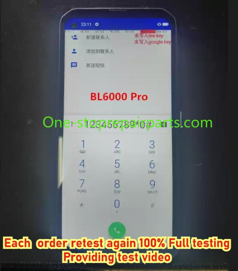 100% Original New 6.36 Inch Touch Screen+1080*2300 LCD Display+Frame Assembly Replacement For Blackview BL6000 Pro  Phone Other Brand Phone repair parts
