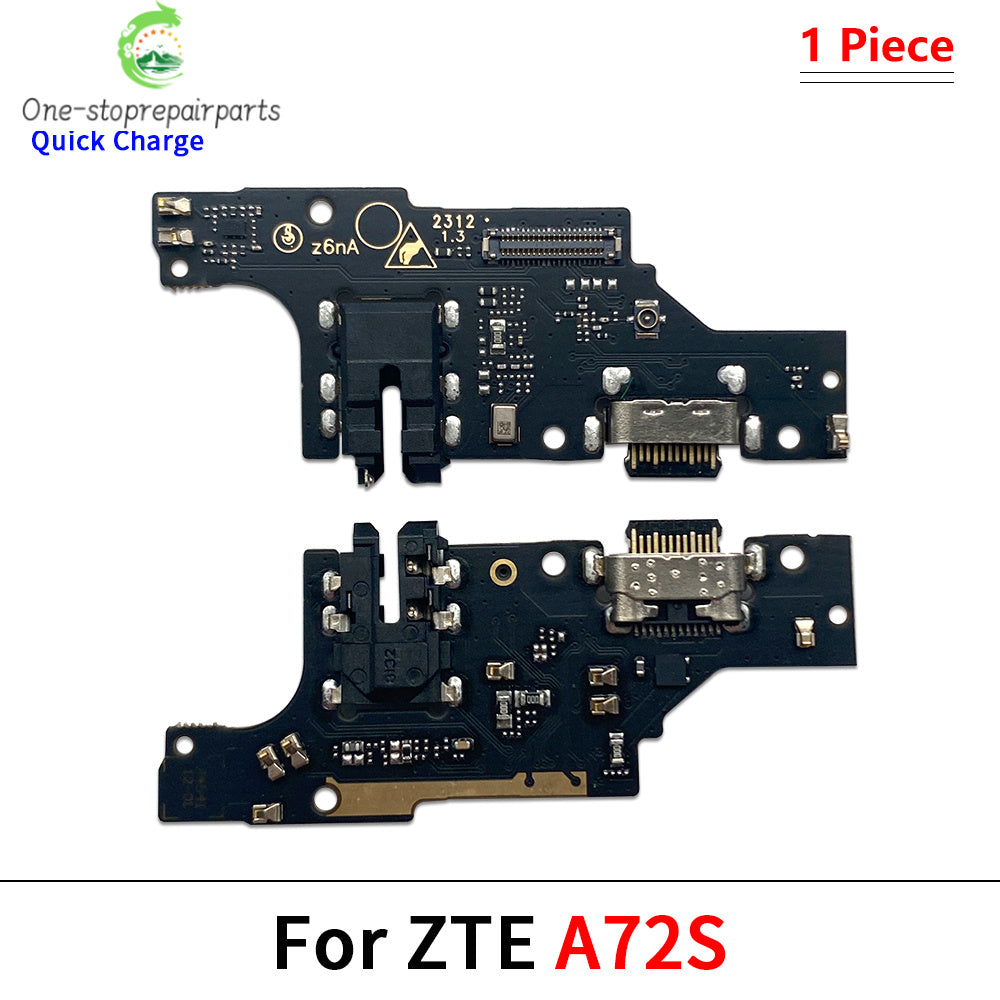 Dock Connector USB Charger Charging Board Port Flex Cable For ZTE A33s A34 A35 A55 A51 A52 A53 A54 A71 A72 A73 A75 A36 A56 4G 5G ZTE phone repair parts