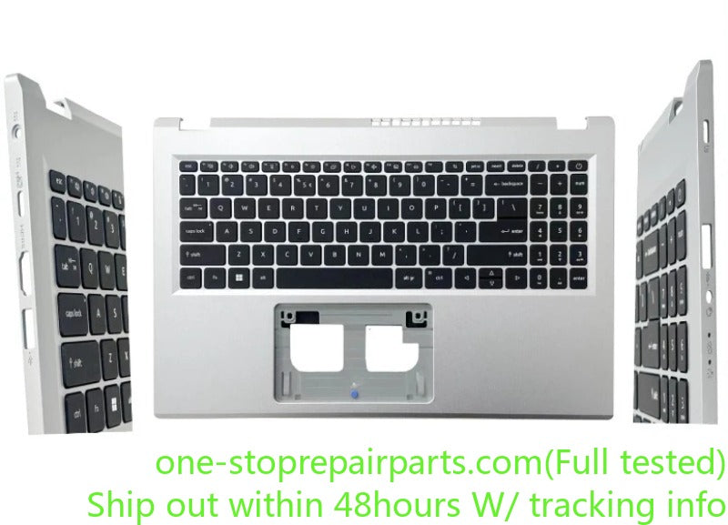 Cover case for Acer Aspire A515-58M N23C3 A315-510P-24P N23Q11 AP3ZC000101 housing bezel frame palmrest keyboard bottom cover