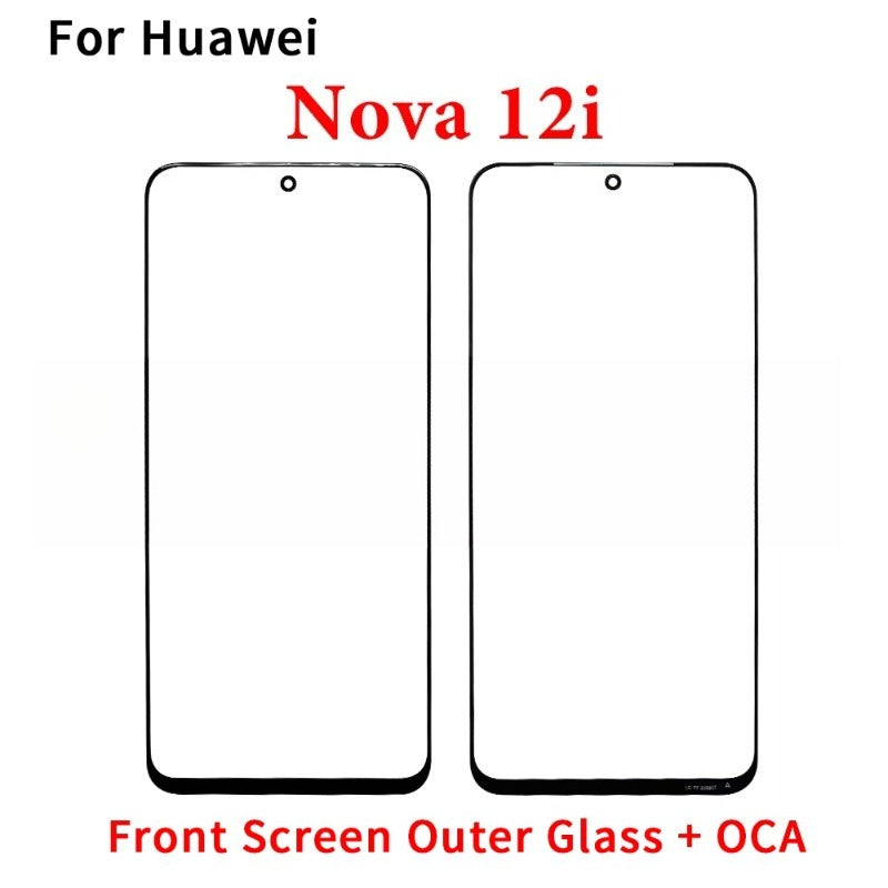 Front Screen Outer Glass With OCA For Huawei Nova 10 10Z 11 11i 12 12i Pro SE Ultra Lite Replacement Parts Huawei phone repair parts