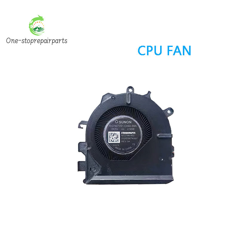 New Original Laptop CPU GPU Cooling Fan For HP ZBook Power 16 G11 N72799 P04001-001 HP laptop repair parts