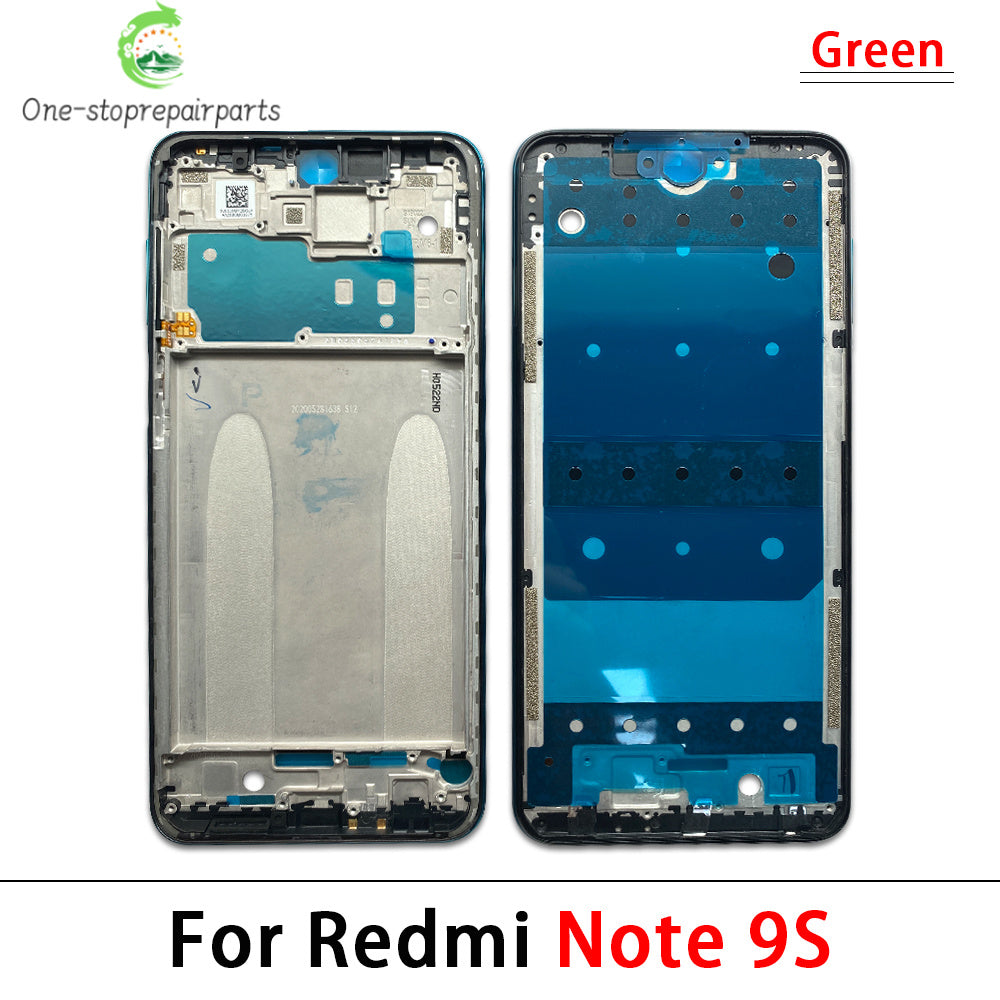 New For Xiaomi Redmi Note 7 8 9s Pro Front Housing LCD Frame Screen Bezel Holder Replacement Parts Xiaomi  Xiao mi phone repair parts