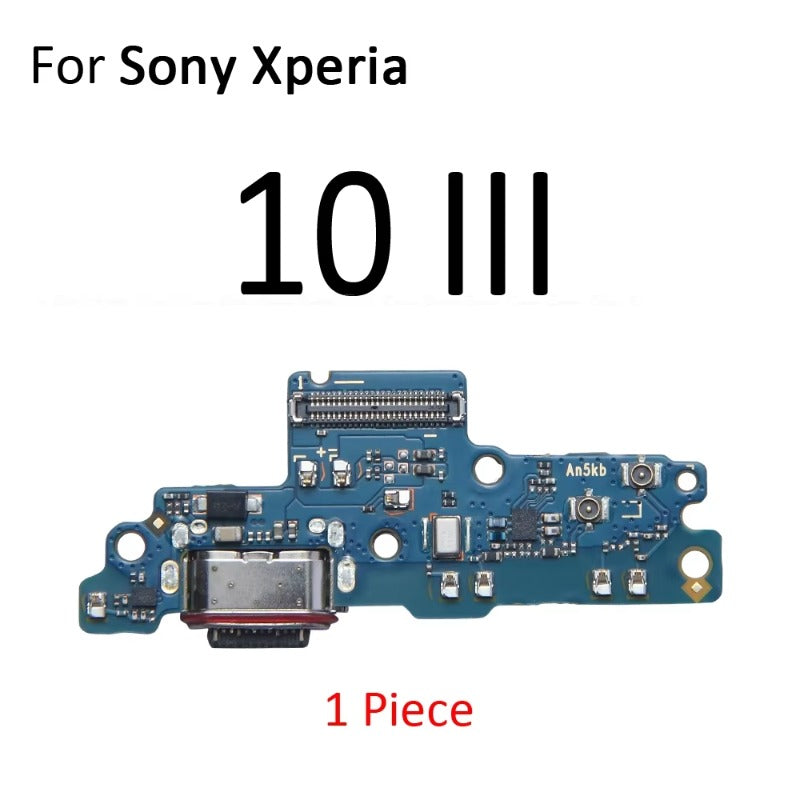 Fast Charger USB Dock Charging Dock Port Board With Mic Microphone Flex Cable For Sony Xperia Pro I 10 II III Lite Plus V VI IV Sony phone repair parts