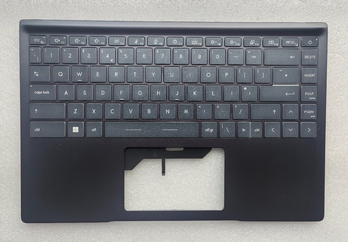 Upper case with keyboard for MSI Prestige 14 MS-14C1 14C2 14C4 P14 palmrest topcase C-cover keyboard MSI laptop repair parts